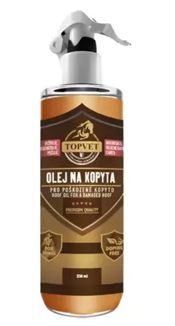 OLEJ NA KOPYTA - pro poškozené kopyto 250ml