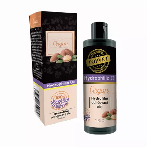 TOPVET Hydrofilní odličovací olej - Argan 100ml