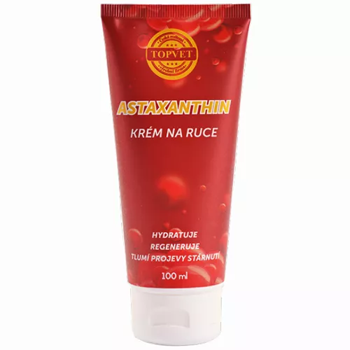 TOPVET Astaxanthin - krém na ruce 100ml