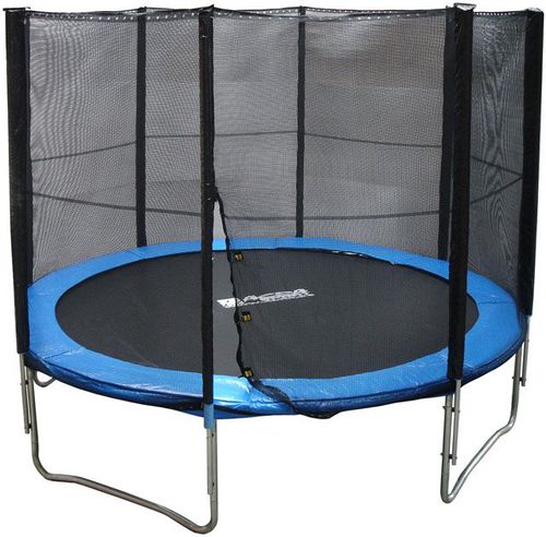 CorbySport 56143 Trampolína 305 cm, 3 W-nohy - sada s ochrannou sítí