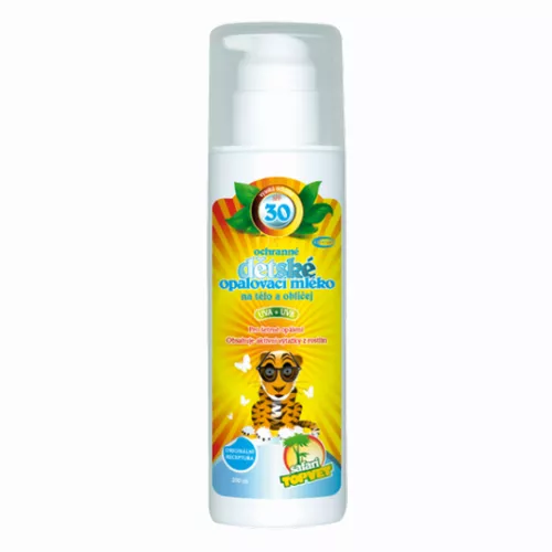 TOPVET Dětské opalovací mléko SPF 30 200ml