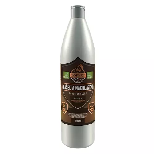 TOPVET Sirup Kašel a nachlazení 1000ml