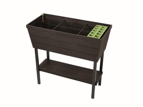 Keter Urban Bloomer 48L truhlík 82 x 37 x 78 cm 233062 hnědý